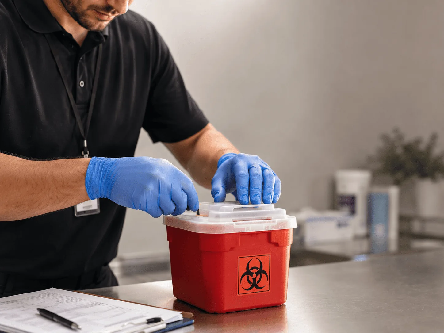 Why choose Sharps Waste Disposal in Kildare, TX